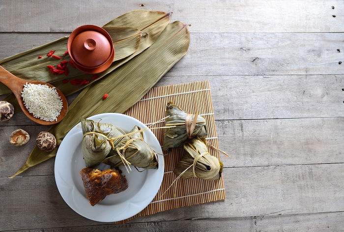 Asian Chinese Rice Dumpling, Zongzi