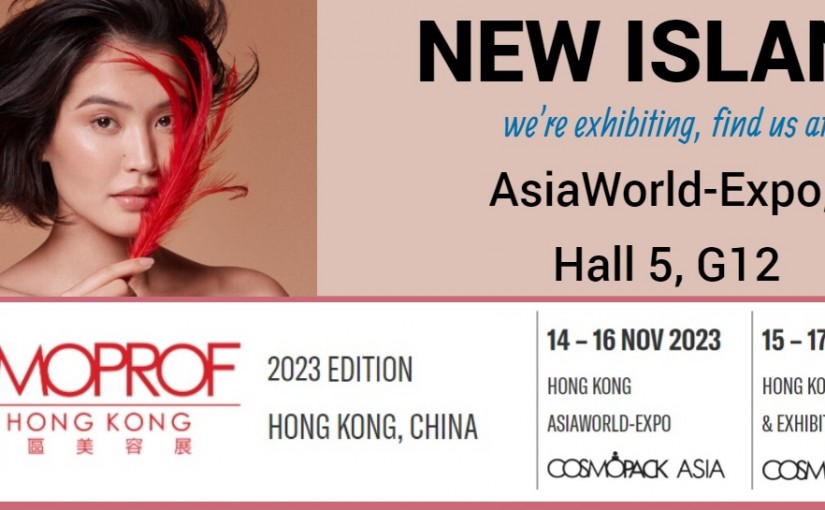 New Island cordially invites you to visit Cosmopack Asia